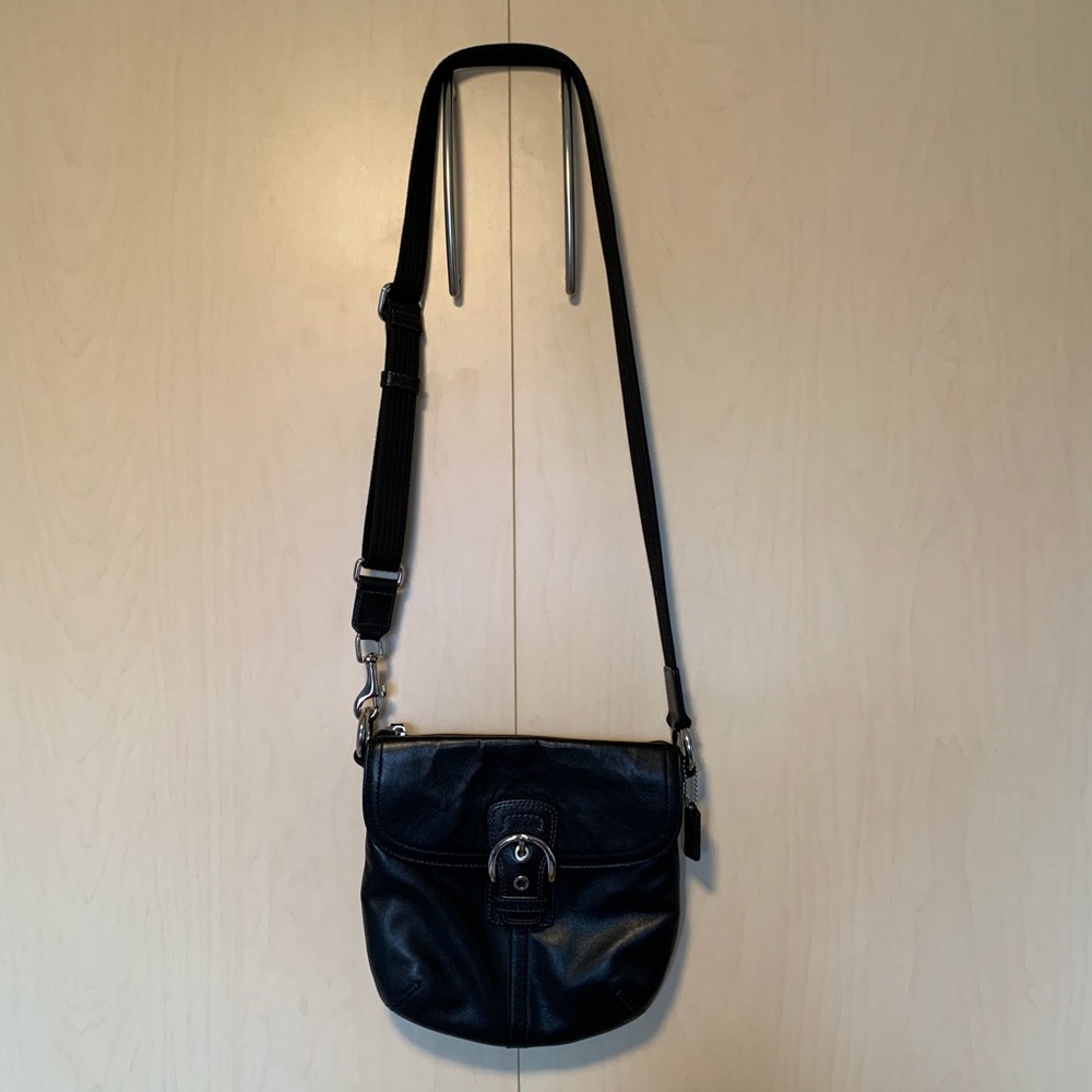 Coach Leather Cross Body Purse